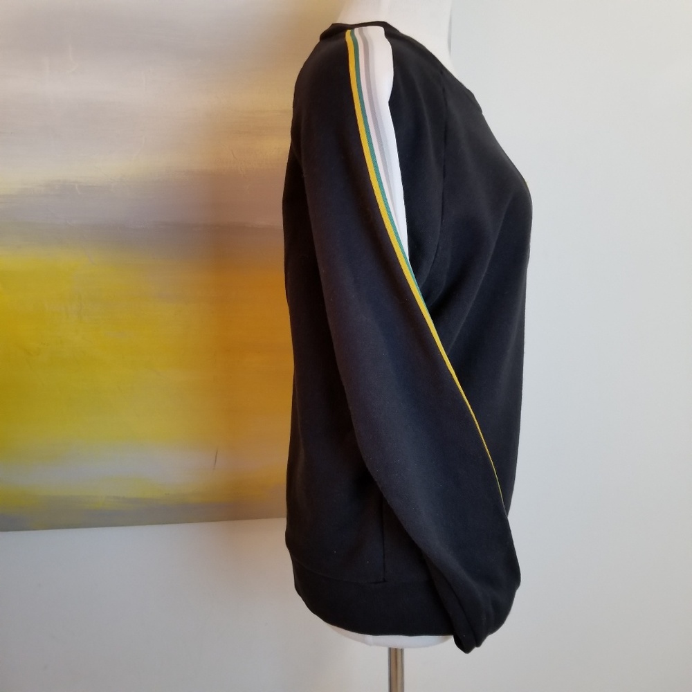 Golden by Tna crewneck tiger embroidered sweater S - Picture 4 of 5